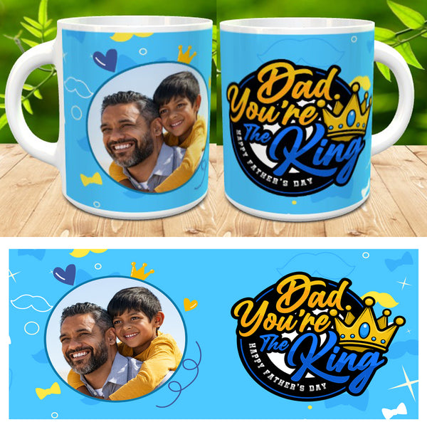 Fathers Day Daddy Personalised Photo Tea Coffee Mug Gift Dad Daddy Fathers Day 1