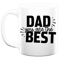 Dad you are the Best Mug Personalised Customised Gift Present Birthday Christmas Fathers Day Dad Daddy Grandad Ceramic Coffee Cup Drinkware Tea