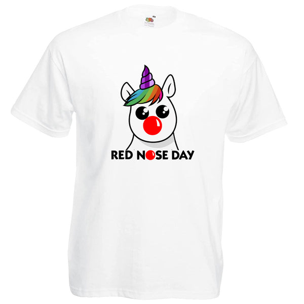 Red Nose Day T-shirt Funny 2023 School Day Adult Kids Children's Novelty Charity v5