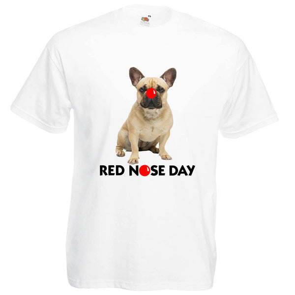 Red Nose Day T-shirt Funny 2023 School Day Adult Kids Children's Novelty Charity BULLDOG 2
