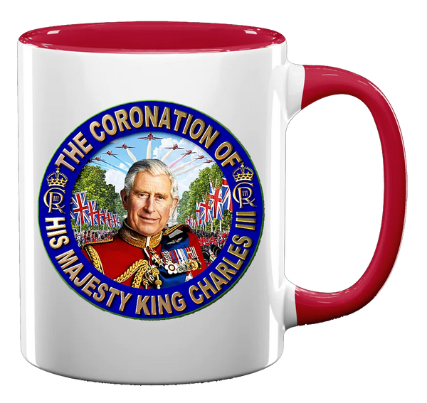 KING CHARLES III CORONATION 2023 MUG 6TH MAY ADULTS KIDS God Save The King New Monarchy His Majesty Cup V2