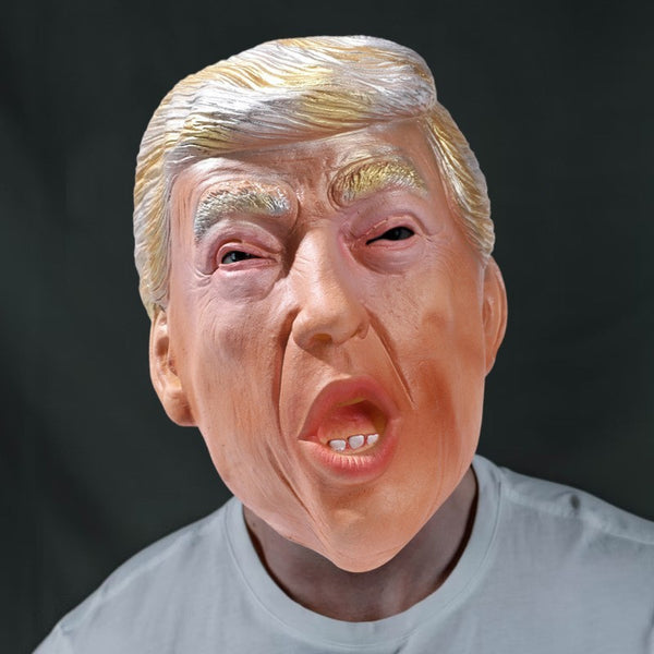 US President Trump Mask Halloween Latex Character Headgear