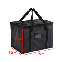 Large Food Delivery Insulated Bags Pizza Takeaway Thermal Warm/Cold Bag - 70L