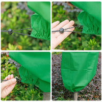 Heavy Duty Frost Protection Fleece Plant Covers Jacket Bush Tree 120x180cm - 60gsm