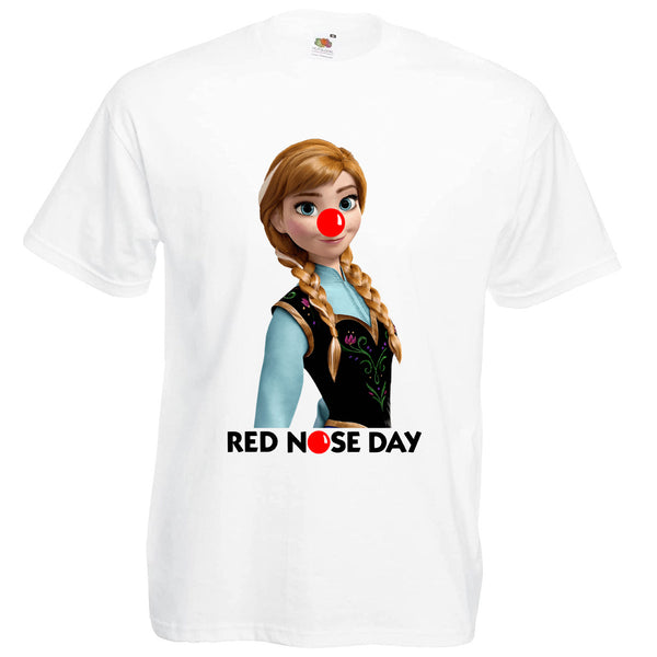 Red Nose Day T-shirt Funny 2025 School Day Adult Kids Children's Novelty Charity v6