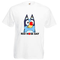 Red Nose Day T-shirt Funny 2025 School Day Adult Kids Children's Novelty Charity v9