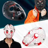 Horror Costume Mask Cosplay Apprarels for Halloween Party Masquerade Props - White