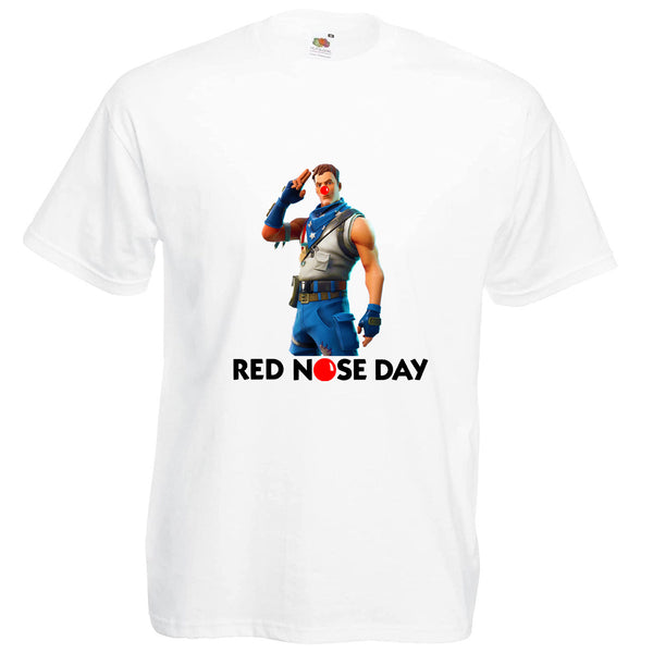 Red Nose Day T-shirt Funny 2025 School Day Adult Kids Children's Novelty Charity v23