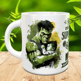 Fathers Day Daddy My Superhero Mug Tea Coffee Mug Gift Dad Daddy Fathers Day V4