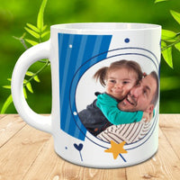 Fathers Day Daddy Personalised Photo Tea Coffee Mug Gift Dad Daddy Fathers Day 2