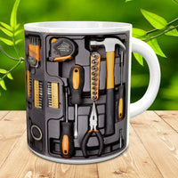 Fathers Day Daddy Tool Box Mug Tea Coffee Mug Gift Dad Daddy Fathers Day V3