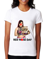 Red Nose Day T-shirt Funny 2025 School Day Adult Kids Children's Novelty Charity v26