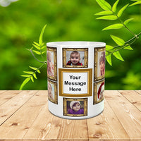 10 Photo Personalised Name Photo Mug Cup Gift Birthday Present Xmas New V2