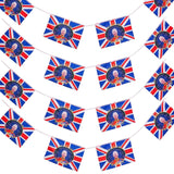 King Charles III Coronation 2023 Union Jack Bunting Banner Party Decorations Flag Street Party Large