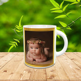 2 Photo Personalised Name Photo Mug Cup Gift Birthday Present Xmas New