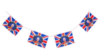 King Charles III Coronation 2023 Union Jack Bunting Banner Party Decorations Flag Street Party Large